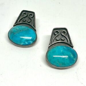 Jay King DTR 925 Turquoise Earrings